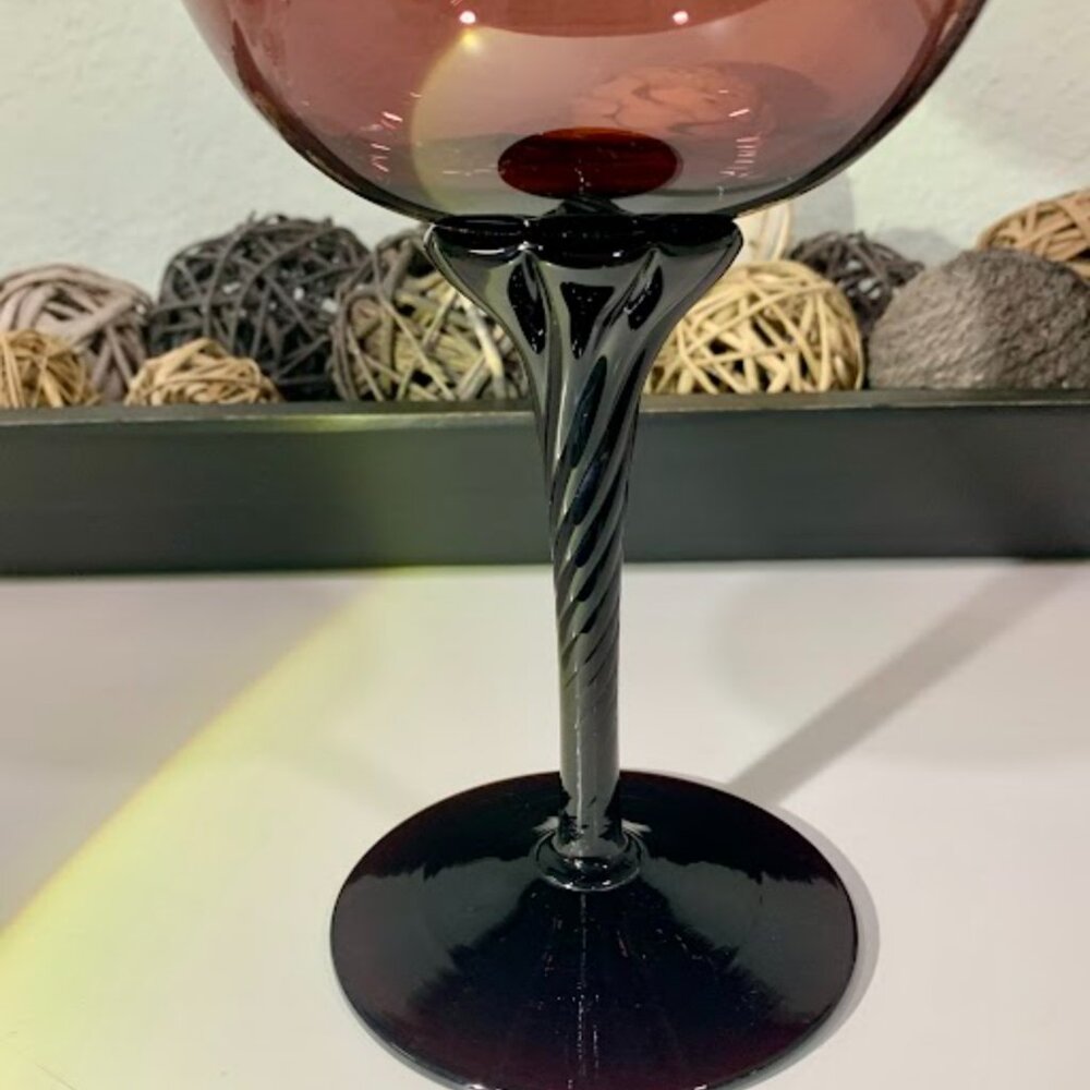 EMPOLI AMETHYST BRANDY SNIFTER 🍷 - Picture 6 of 6